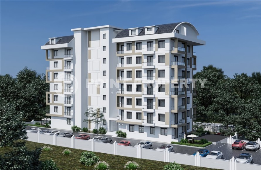 New investment project in a promising area of Alanya - Gazipasa - 6-storey residential complex, with spacious territory and organized internal infrastructure-id-6862-photo-15
