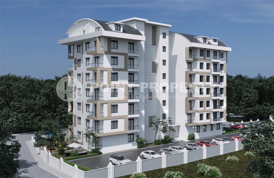 New investment project in a promising area of Alanya - Gazipasa - 6-storey residential complex, with spacious territory and organized internal infrastructure-id-6862-photo-16