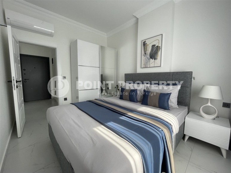 Современная квартира с новой мебелью и бытовой техникой, в 500 метрах от моря, в престижном районе Аланьи - Каргыджак-id-6870-фото-5