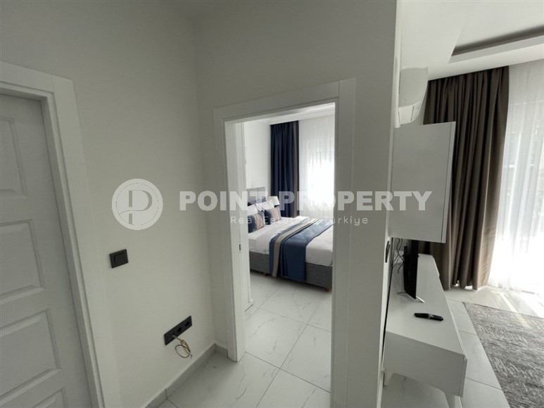 Современная квартира с новой мебелью и бытовой техникой, в 500 метрах от моря, в престижном районе Аланьи - Каргыджак-id-6870-фото-6