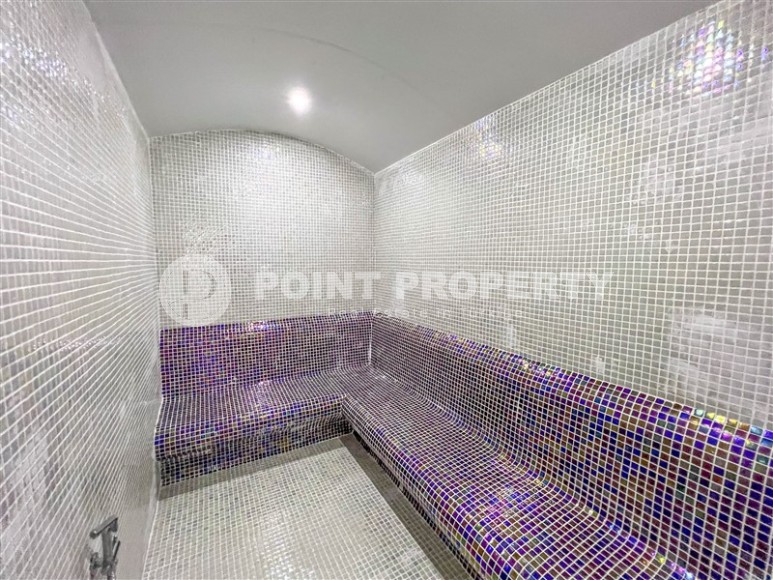 Современная квартира с новой мебелью и бытовой техникой, в 500 метрах от моря, в престижном районе Аланьи - Каргыджак-id-6870-фото-14