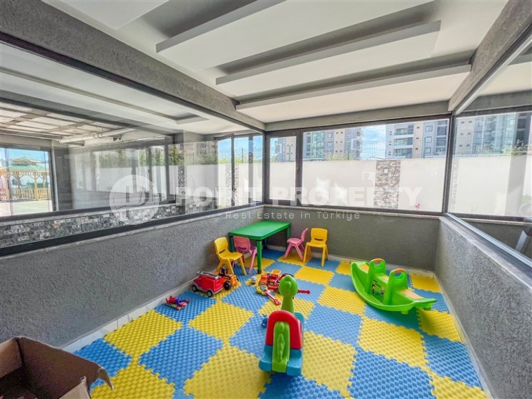 Современная квартира с новой мебелью и бытовой техникой, в 500 метрах от моря, в престижном районе Аланьи - Каргыджак-id-6870-фото-15