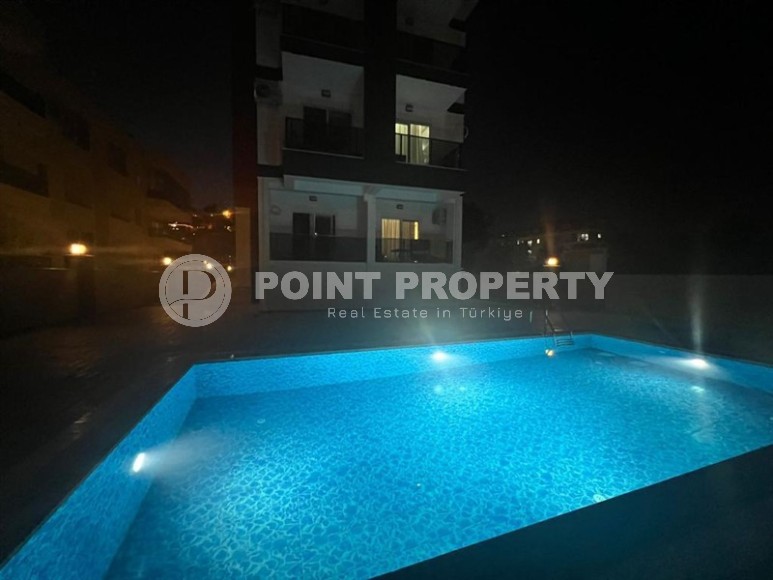 Компактная квартира 1+1, общей площадью 50 м2, на 1-м этаже в новой резиденции с бассейном и садом-id-6871-фото-8