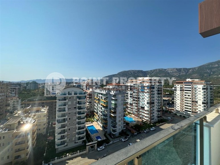 Панорамная двухуровневая квартира на 9-м этаже с мансардой, в центре современного района Аланьи - Махмутлар-id-6876-фото-13