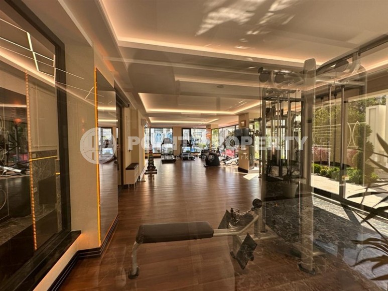 Панорамная двухуровневая квартира на 9-м этаже с мансардой, в центре современного района Аланьи - Махмутлар-id-6876-фото-14