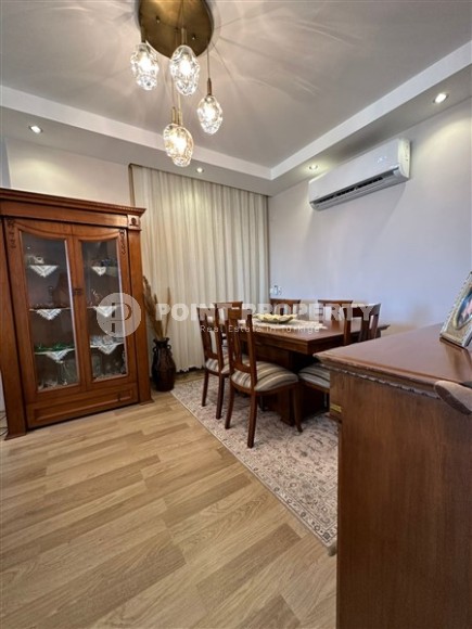 Двухуровневая квартира с видом на море и гору Кале, в престижном районе Аланьи - Хасбахче-id-6884-фото-5