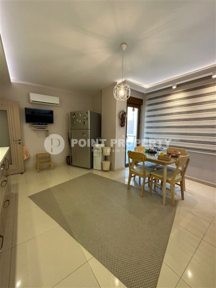 Двухуровневая квартира с видом на море и гору Кале, в престижном районе Аланьи - Хасбахче-id-6884-фото-9