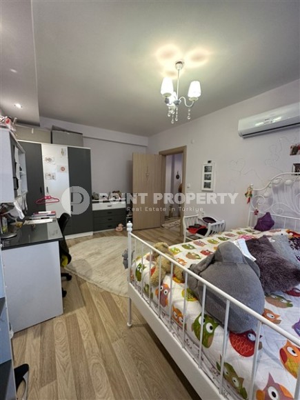 Двухуровневая квартира с видом на море и гору Кале, в престижном районе Аланьи - Хасбахче-id-6884-фото-16