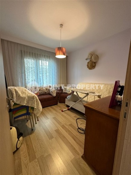 Двухуровневая квартира с видом на море и гору Кале, в престижном районе Аланьи - Хасбахче-id-6884-фото-17