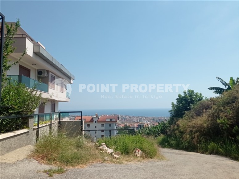 Двухуровневая квартира с видом на море и гору Кале, в престижном районе Аланьи - Хасбахче-id-6884-фото-31