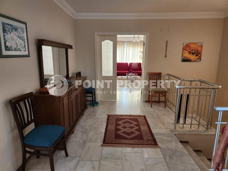 Большая двухуровневая квартира 4+1 на 1-м и 2-м этажах в ухоженном, симпатичном жилом комплексе на берегу реки Дим-Чай-id-6890-фото-11