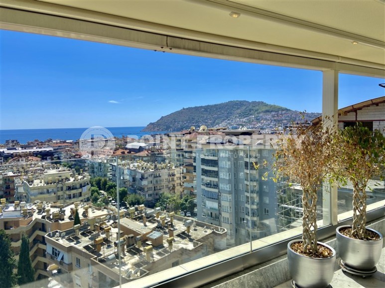 Panoramic two-level apartment overlooking the sea and Mount Kale, with the possibility of obtaining Turkish citizenship-id-6892-photo-21