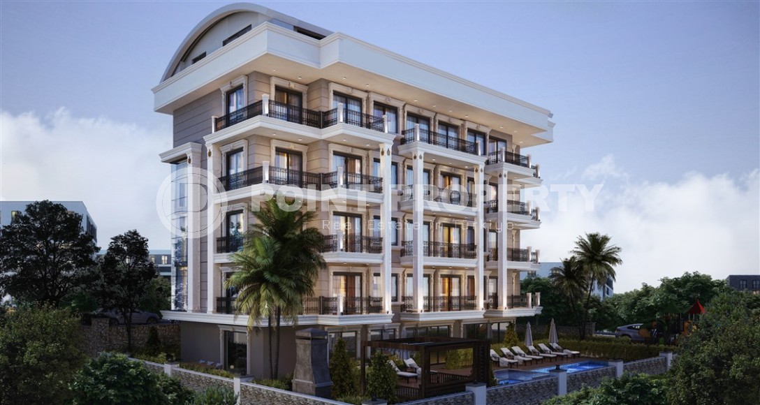 Небольшая квартира с чистовой отделкой, на 1-м этаже в жилом комплексе на финальном этапе строительства-id-6893-фото-1