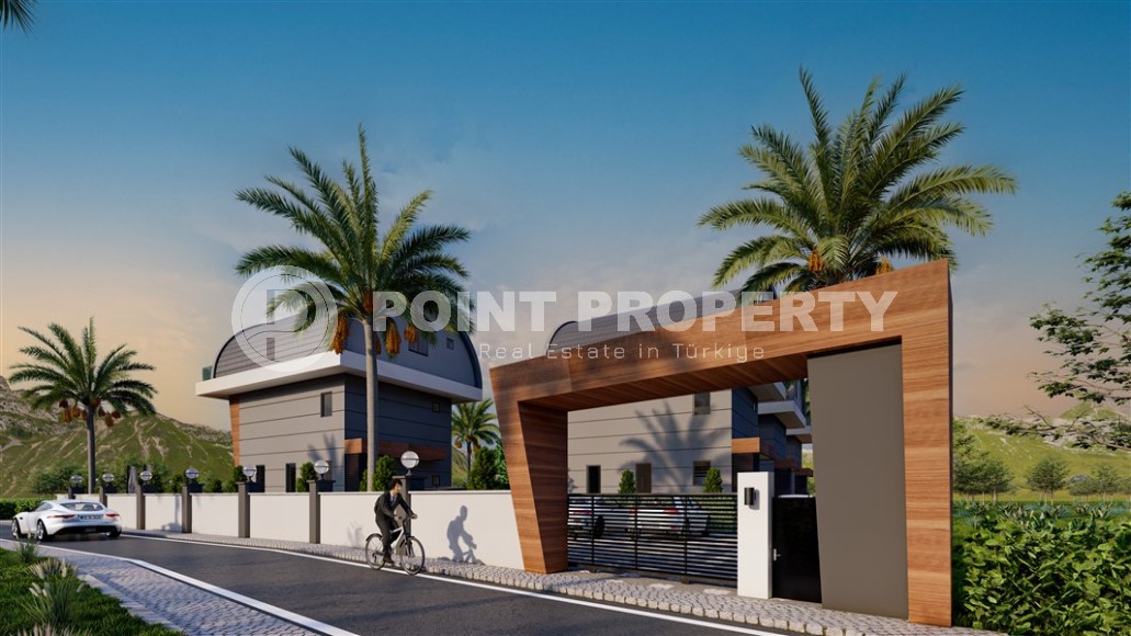 Элитные виллы в 350 метрах от моря, в зеленом, экологически чистом районе Аланьи - Паяллар-id-6897-фото-4