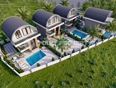 Элитные виллы в 350 метрах от моря, в зеленом, экологически чистом районе Аланьи - Паяллар-id-6897-фото-5