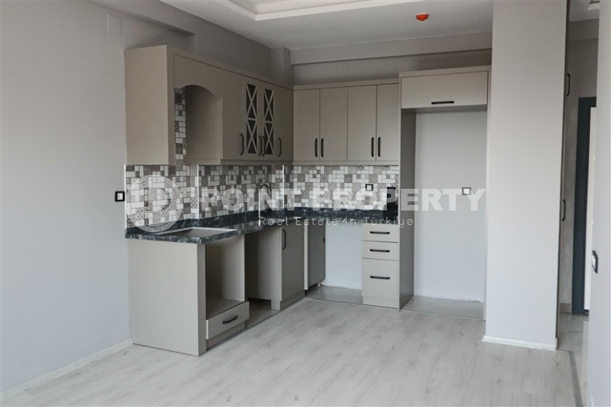 Панорамная квартира с видом на море на 13-м этаже в новом жилом комплексе, в центре района Арпачбахшиш-id-6904-фото-2