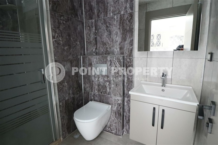 Панорамная квартира с видом на море на 13-м этаже в новом жилом комплексе, в центре района Арпачбахшиш-id-6904-фото-5