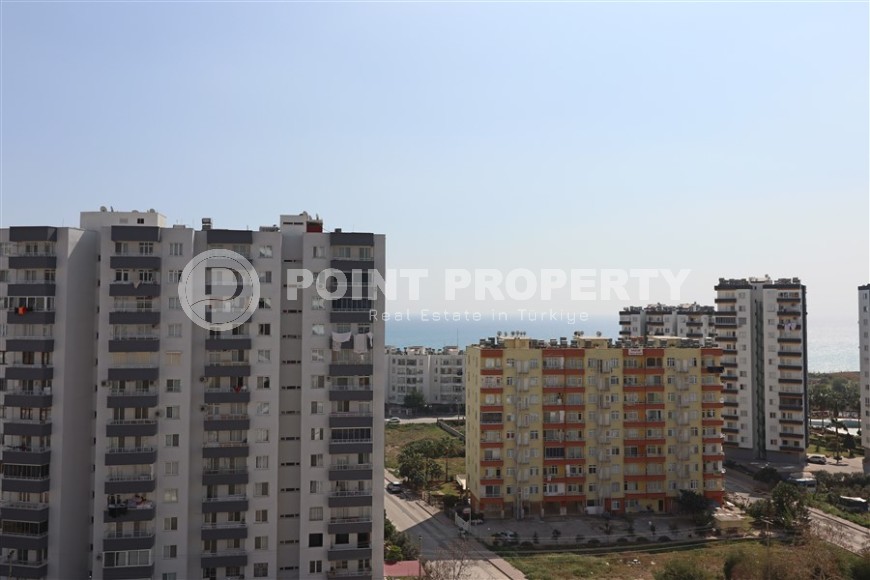 Панорамная квартира с видом на море на 13-м этаже в новом жилом комплексе, в центре района Арпачбахшиш-id-6904-фото-7