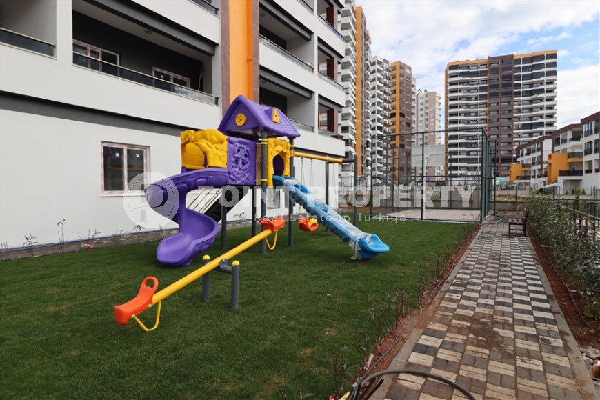 Панорамная квартира с видом на море на 13-м этаже в новом жилом комплексе, в центре района Арпачбахшиш-id-6904-фото-10