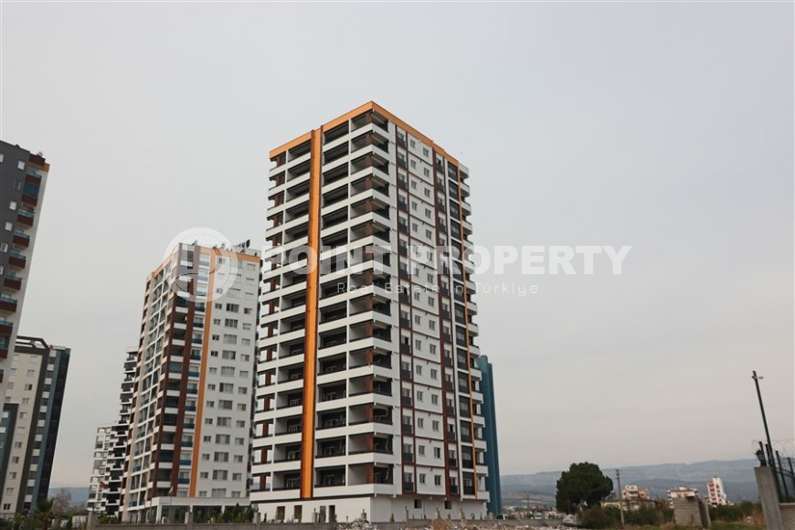 Панорамная квартира с видом на море на 13-м этаже в новом жилом комплексе, в центре района Арпачбахшиш-id-6904-фото-12