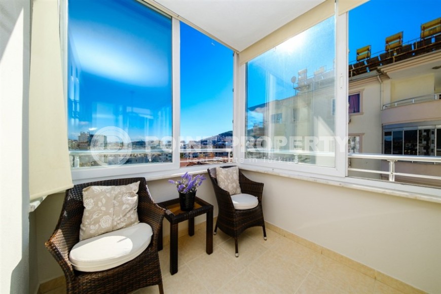 Меблированная квартира 2+1 в 700 метрах от пляжа Клеопатры, в центре Аланьи-id-6910-фото-11