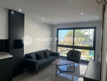 Новая меблированная квартира с видом на море, в 50 метрах от пляжа Клеопатры-id-6918-фото-2