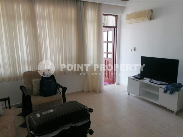 Меблированная двухуровневая квартира с видом на горы и море, в самом сердце Аланьи, в историческом районе крепости Кале-id-6920-фото-2