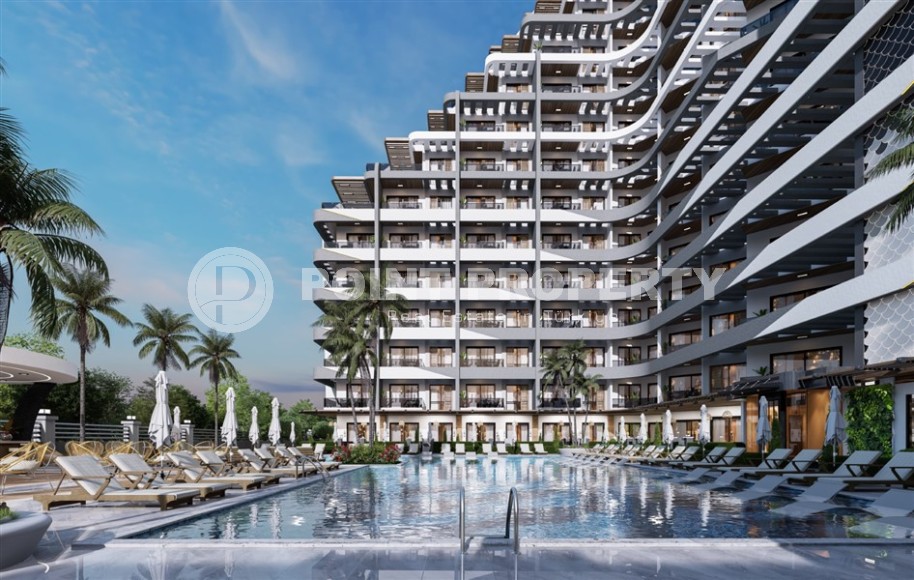 Новый инвестиционно привлекательный проект на берегу Средиземного моря - 13-этажный жилой комплекс с богатой внутренней инфраструктурой-id-6922-фото-2