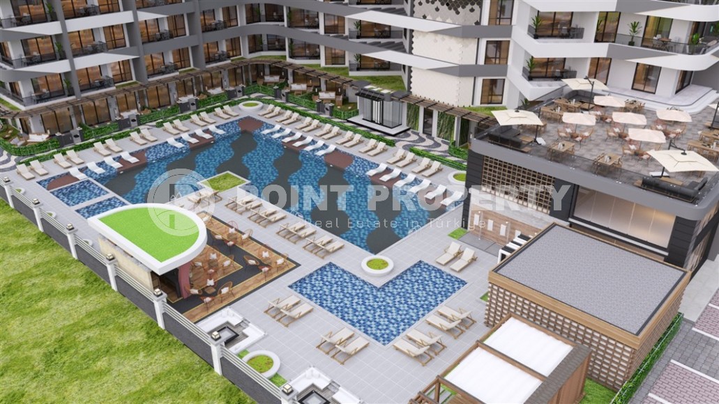 Новый инвестиционно привлекательный проект на берегу Средиземного моря - 13-этажный жилой комплекс с богатой внутренней инфраструктурой-id-6922-фото-21