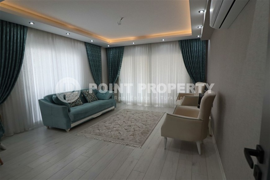 Комфортабельная квартира в 400 метрах от моря, в спокойном районе Мерсина - Томюк-id-6925-фото-2