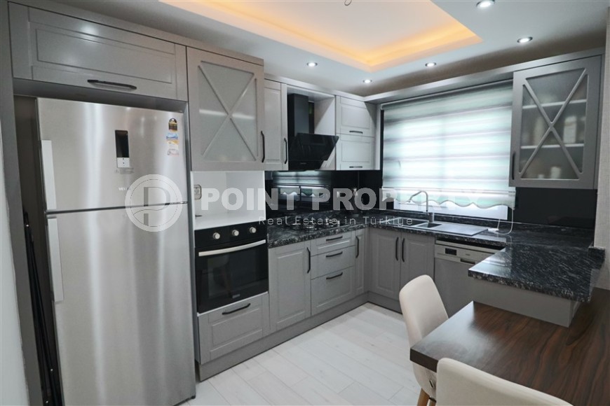 Комфортабельная квартира в 400 метрах от моря, в спокойном районе Мерсина - Томюк-id-6925-фото-3