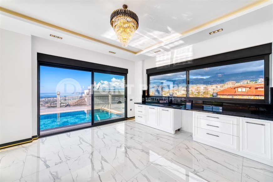 Роскошная четырехэтажная вилла 5+1, общей площадью 300 м2, в элитном районе Аланьи - Каргыджак-id-5052-фото-6