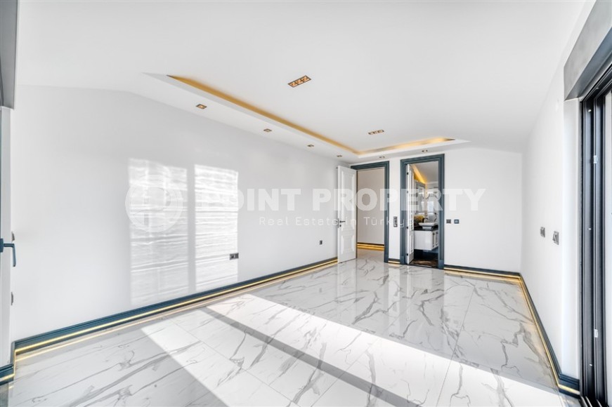 Роскошная четырехэтажная вилла 5+1, общей площадью 300 м2, в элитном районе Аланьи - Каргыджак-id-5052-фото-12