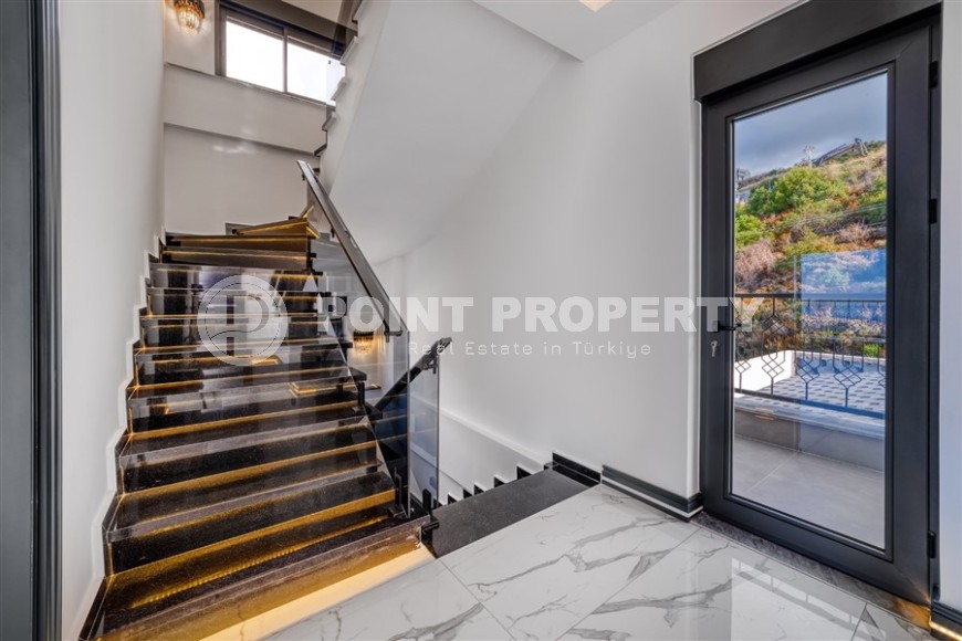 Роскошная четырехэтажная вилла 5+1, общей площадью 300 м2, в элитном районе Аланьи - Каргыджак-id-5052-фото-26