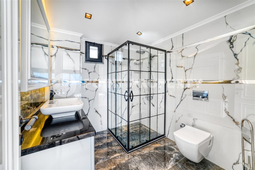 Роскошная четырехэтажная вилла 5+1, общей площадью 300 м2, в элитном районе Аланьи - Каргыджак-id-5052-фото-31