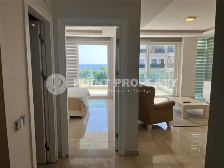 Современная квартира 1+1, общей площадью 70 м2, на берегу Средиземного моря, в центре района Кестель-id-6928-фото-5