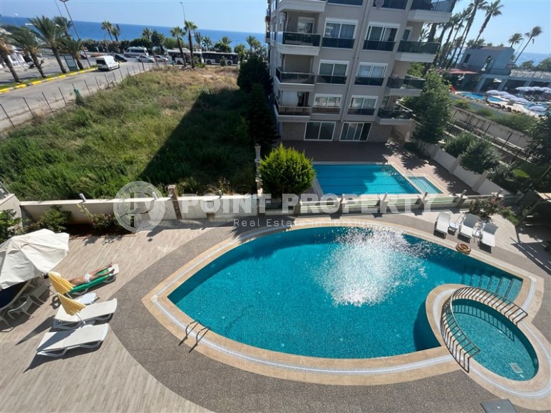 Современная квартира 1+1, общей площадью 70 м2, на берегу Средиземного моря, в центре района Кестель-id-6928-фото-9