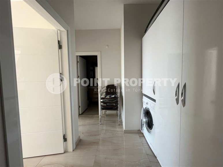 Панорамная квартира с роскошным видом на море, в 50 метрах от пляжа, в центре района Кестель-id-6929-фото-5