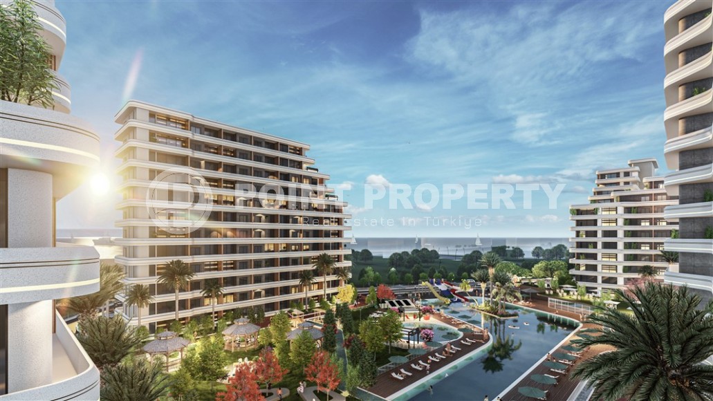 A new grandiose premium project by the sea with large apartments from 70 to 180 m2 in Tomyuk, Mersin. Super price!-id-1426-photo-2