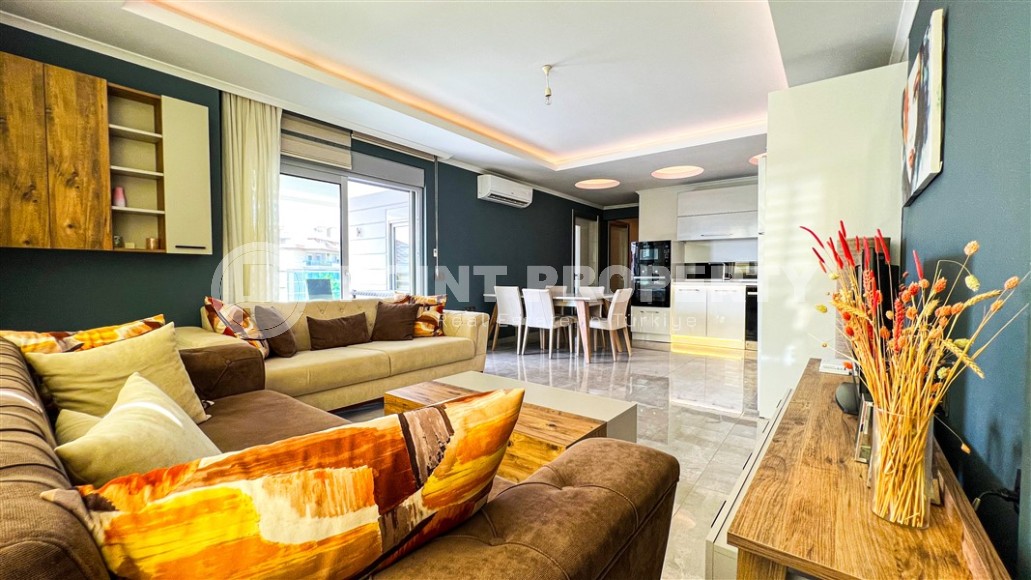 Modern, comfortable apartment 3+1 one kilometer from the sea, in the center of the Nizhnyaya Oba district-id-6934-photo-1