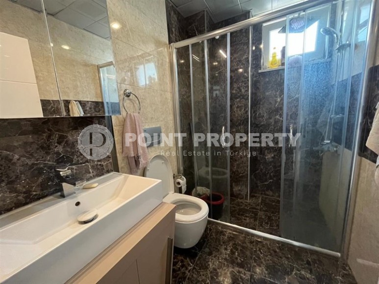 Готовая к проживанию квартира 2+1, общей площадью 110 м2, в 50 метрах от пляжа, в центре престижного района Аланьи - Кестель-id-6937-фото-8