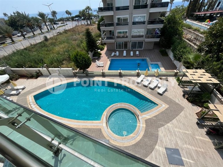 Готовая к проживанию квартира 2+1, общей площадью 110 м2, в 50 метрах от пляжа, в центре престижного района Аланьи - Кестель-id-6937-фото-11