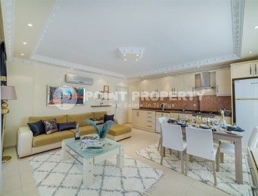 Благоустроенная квартира 2+1, общей площадью 110 м2, на 4-м этаже в центре спокойного района Аланьи - Тосмур-id-6948-фото-2