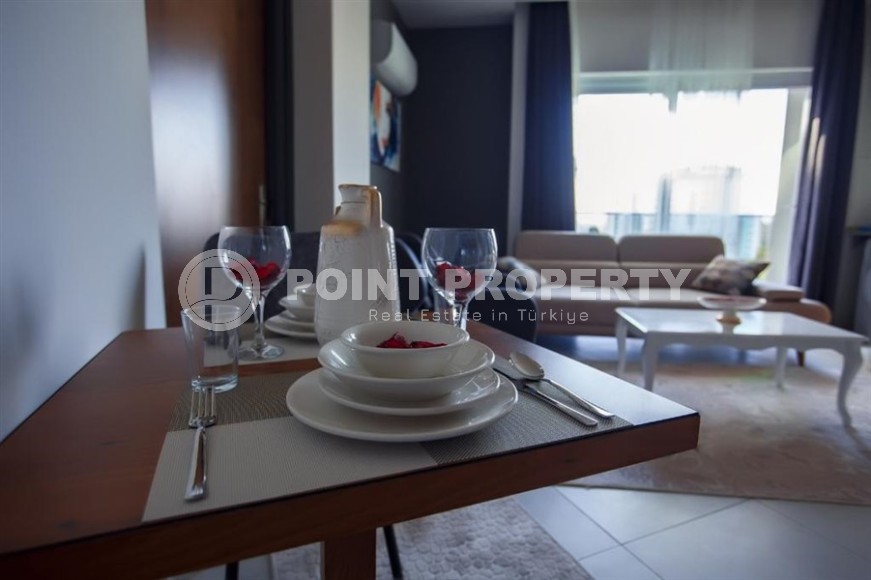 Modern apartment with furniture and household appliances, 500 meters from the sea, in the center of Mahmutlar-id-6952-photo-6