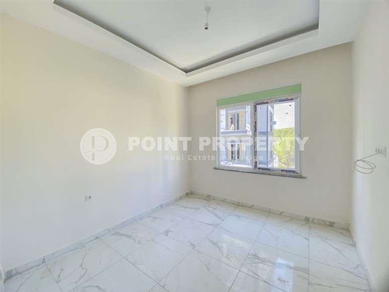 Компактная новая квартира 1+1 в двух километрах от моря, в живописном районе Аланьи - Авсаллар-id-6968-фото-4