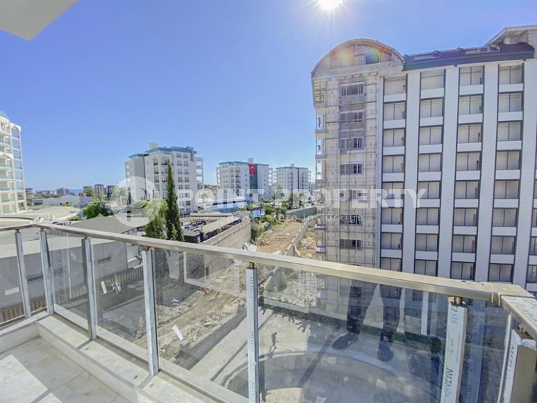 Компактная новая квартира 1+1 в двух километрах от моря, в живописном районе Аланьи - Авсаллар-id-6968-фото-9