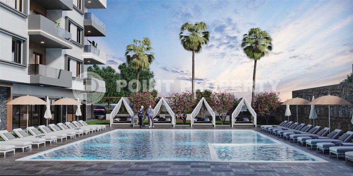 Недорогая квартира в жилом комплексе на завершающем этапе строительства, в двух километрах от моря-id-6969-фото-2