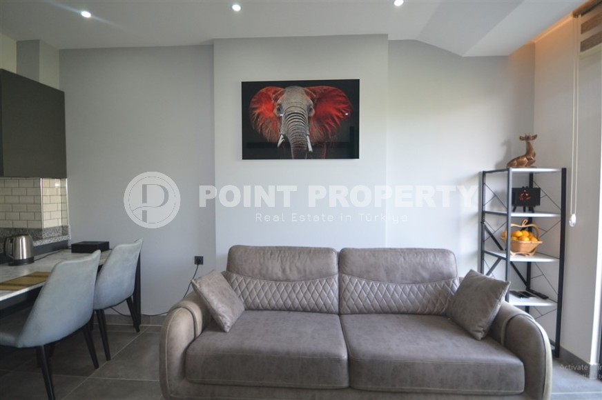 Готовая к проживанию квартира с мебелью и бытовой техникой, в зеленом, экологически чистом районе Аланьи - Авсаллар-id-6973-фото-2