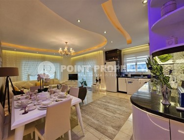 Стильная квартира с дизайнерским ремонтом в 300 метрах от пляжа, в районе Махмутлар-id-6974-фото-2