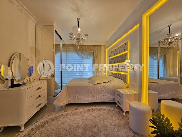 Стильная квартира с дизайнерским ремонтом в 300 метрах от пляжа, в районе Махмутлар-id-6974-фото-6